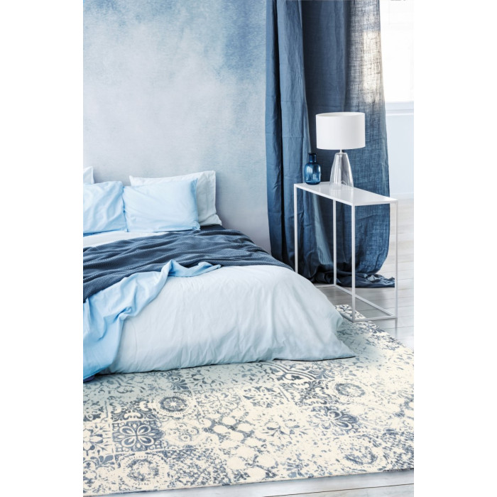 Alfombra SIENA IVORY BLUE (Magic Collection)